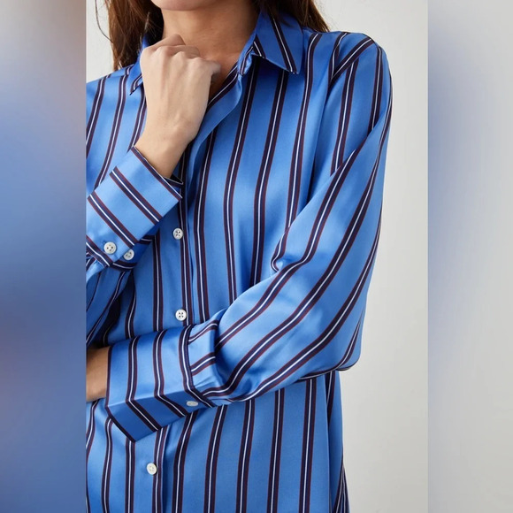 Rails Dorian Shirt Primrose Stripe Size Small NWOT - Picture 4 of 5